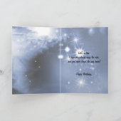 Carte Pour le mari, anniversaire avec les filles et la m (Intérieur)