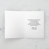 Carte pour les 40 ans de mariage Rubis (Intérieur)
