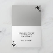 Carte Pour les danseurs de robinets ont un anniversaire  (Intérieur)