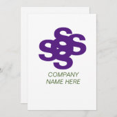 Carte pour les fêtes (Devant / Derrière)