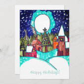 Carte pour les fêtes (Devant / Derrière)