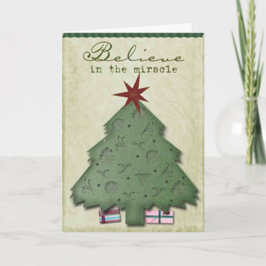 Carte pour les fêtes (Devant)