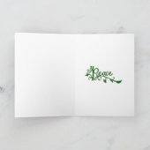 Carte pour les fêtes (Intérieur)