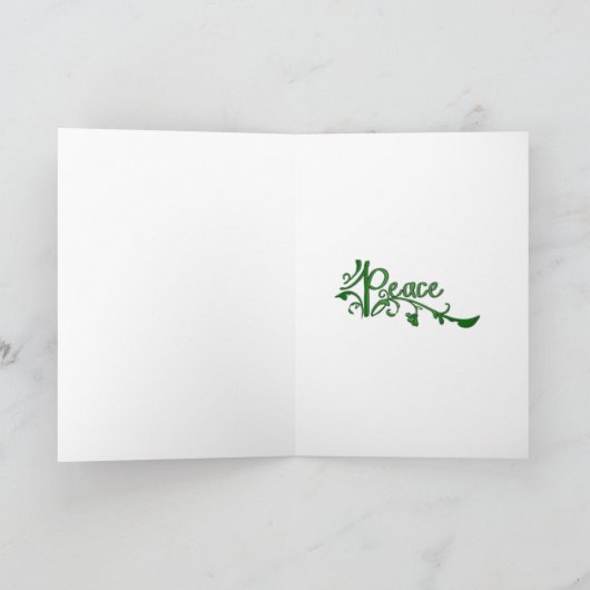 Carte pour les fêtes (Intérieur)