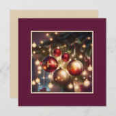 Carte pour les fêtes (Devant / Derrière)