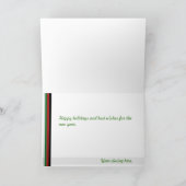 Carte pour les fêtes (Intérieur)