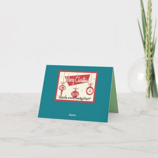 Carte pour les fêtes (Dos)