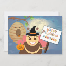 Carte pour les fêtes | Joyeux Halloween