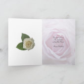 Carte Pour Lover, une belle rose rose (Intérieur)