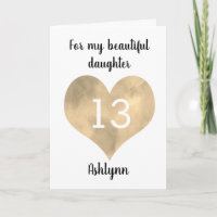 Pour ma belle fille 13e anniversaire