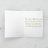 Carte Pour ma maman adoptive, (Intérieur)