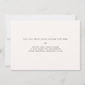 Carte pour ma meilleure amie le jour de son mariag (Dos)