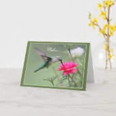 Carte Pour Ma Mère... (Fleur jaune)