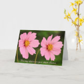 Carte Pour Ma Soeur Cancer Chemin (Fleur jaune)