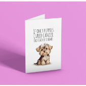 Carte pour malade du cancer