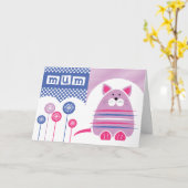 Carte Pour maman (Fleur jaune)