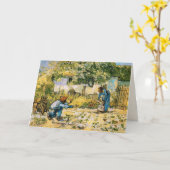 Carte Pour Mari en Fête des pères. Art (Fleur jaune)