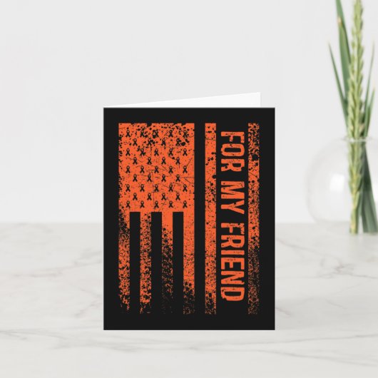 Carte Pour mon ami RSD RCPS Sensibilisation (Devant)