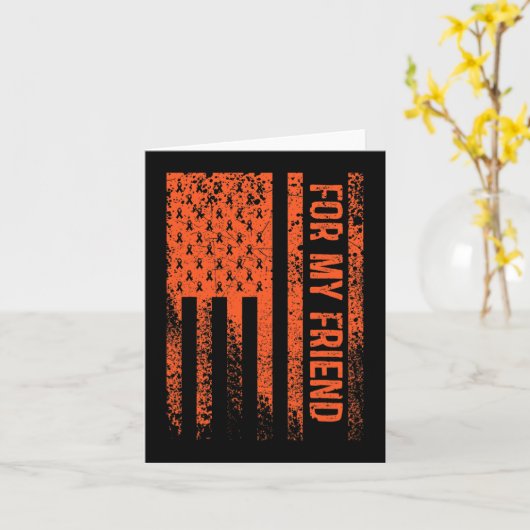 Carte Pour mon ami RSD RCPS Sensibilisation (Fleur jaune)