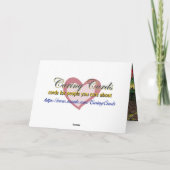 Carte Pour mon amour, pour toujours (Dos)