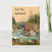 Carte Pour mon mari en Fête des pères (Devant)