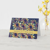 Carte Pour Niece Thing of You Black Eyed Susans (Fleur jaune)