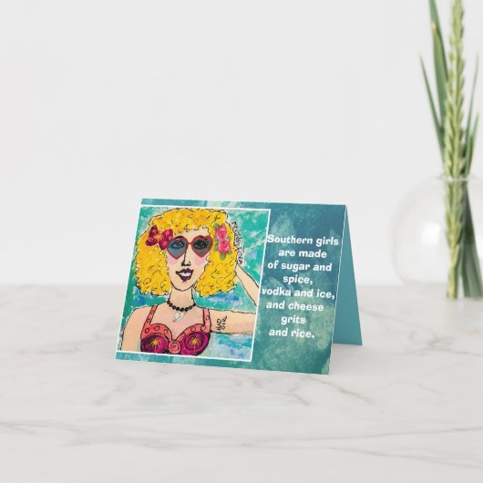 Carte pour notes (Devant)