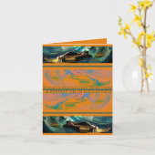 Carte pour notes (Fleur jaune)