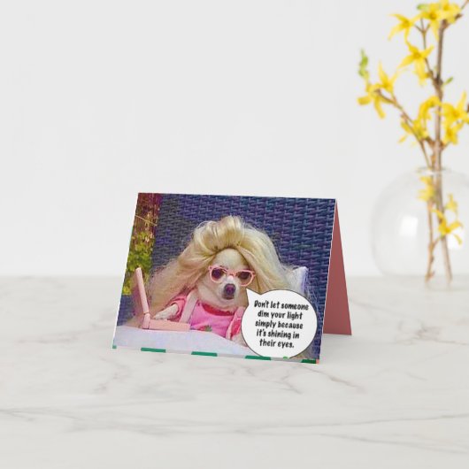 Carte pour notes (Fleur jaune)