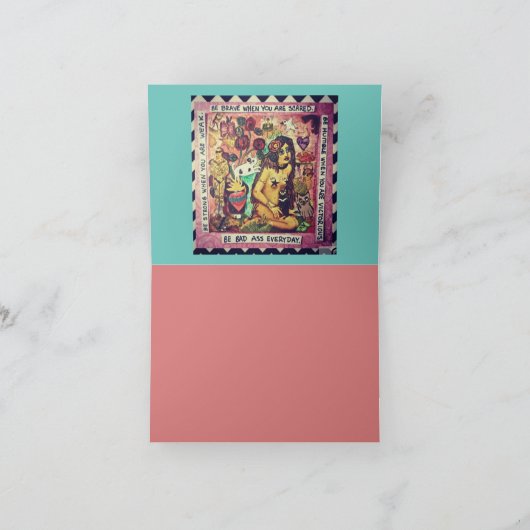 Carte pour notes (Intérieur)