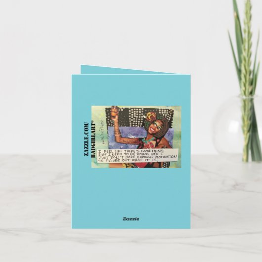 Carte pour notes (Dos)