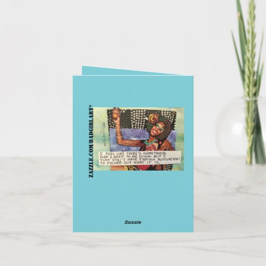 Carte pour notes (Dos)