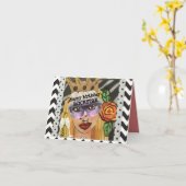 Carte pour notes (Fleur jaune)