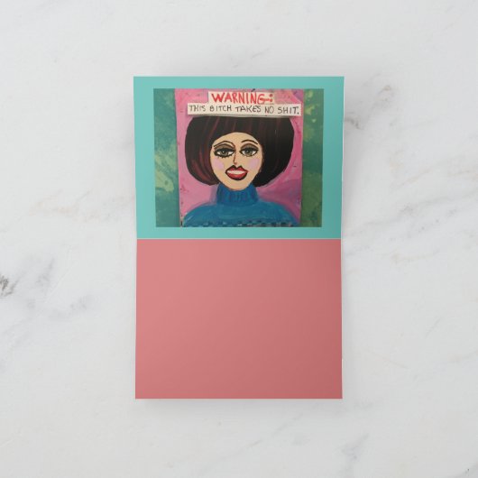 Carte pour notes (Intérieur)