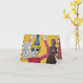 Carte pour notes (Fleur jaune)