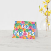 Carte pour notes - 143, Je T'Aime (Fleur jaune)