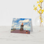 Carte pour notes - 1820 Courthouse Cupola (Fleur jaune)