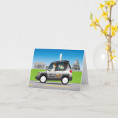 Carte pour notes 2009 d'ECNPC (Fleur jaune)