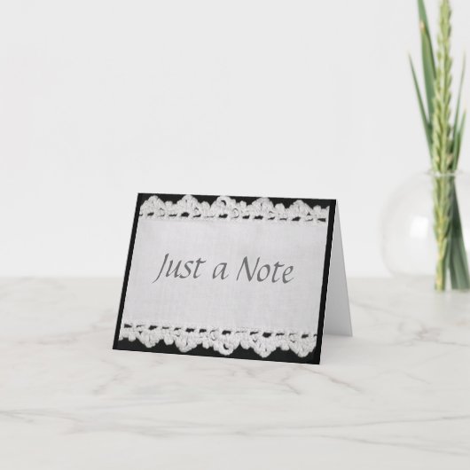 Carte pour notes à bords croisés (Devant)