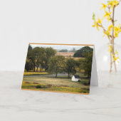 Carte pour notes agricole (Fleur jaune)