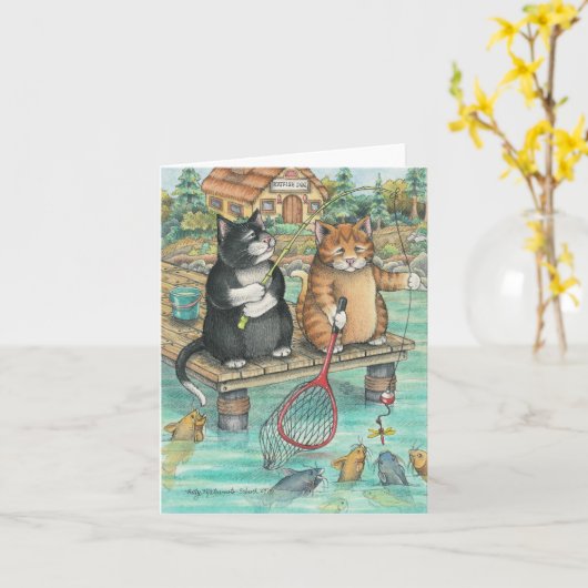 Carte pour notes B & T #11 (Fleur jaune)