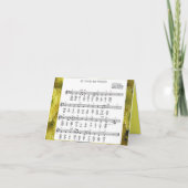 carte pour notes "Be You My Vision" (Devant)