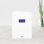 Carte pour notes blanc d'encouragement de la libel (Dos)