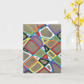 Carte pour notes blanc du canton de Grey (Fleur jaune)