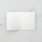 Carte pour notes blanc pourpre Dahlia (Intérieur)