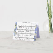 carte pour notes blanc "Saint, Saint, Saint" (Devant)