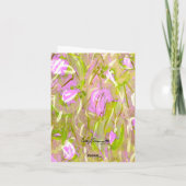 Carte pour notes blanc Toutes les occasions Art mo (Dos)