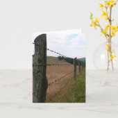 Carte pour notes BlueRidge (Fleur jaune)