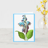 Carte pour notes-Botanicals-Pierre Joseph Redoute (Fleur jaune)