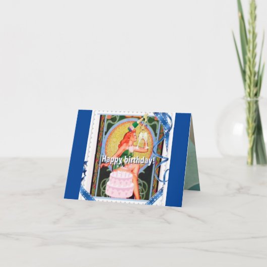Carte pour notes - carte d'anniversaire (Devant)
